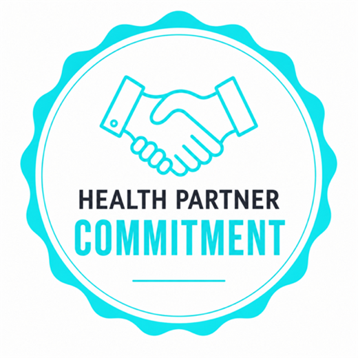 Health Partner Commitment seal